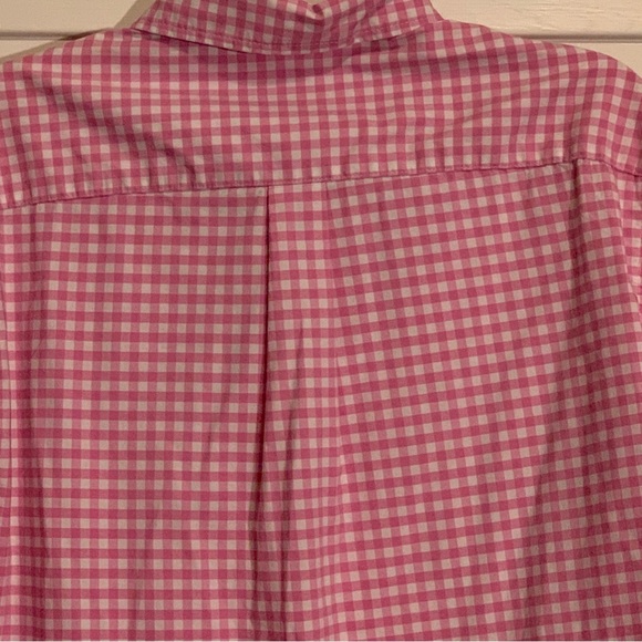 Vineyard Vines On The Go Brrr Gingham Performance Shirt Size XS - Picture 6 of 7